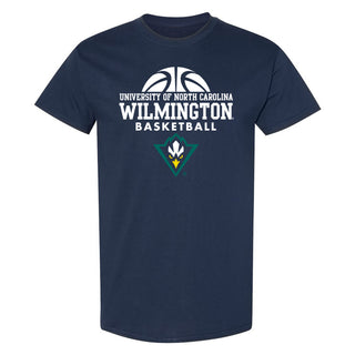 UNC Wilmington Seahawks Basketball Hype T-Shirt - Navy