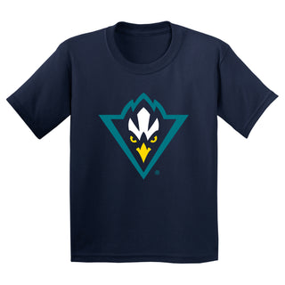 UNC Wilmington Seahawks Primary Logo Youth T Shirt - Navy