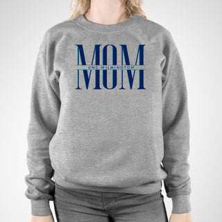 Wilmington Seahawks Classic Mom Crewneck Sweatshirt - Sport Grey