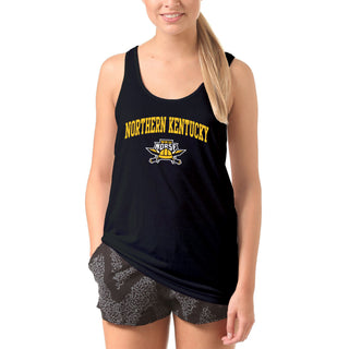 Northern Kentucky University Norse Arch Logo Tank Top - Black