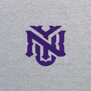 NYU Primary Logo LC EMB 1/4 Zip Sweatshirt