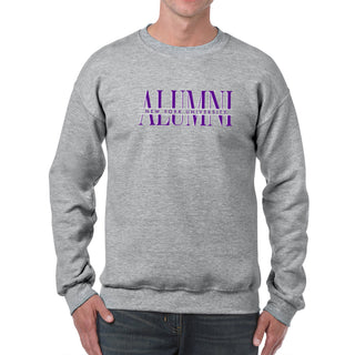 NYU Classic Alumni Crewneck - Sport Grey