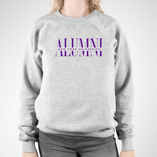 NYU Classic Alumni Crewneck - Sport Grey