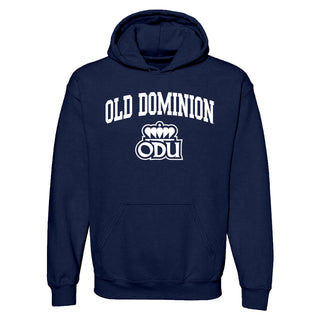 Old Dominion University Monarchs Arch Logo Heavy Blend Hoodie - Navy