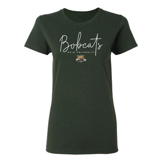 Ohio University Thin Script Women's T-Shirt - Forest