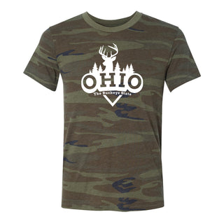 Ohio Deer Arch Eco-Jersey Tee - Camo