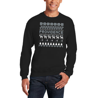 Providence Friars Ugly Holiday Sweater Crewneck - Black