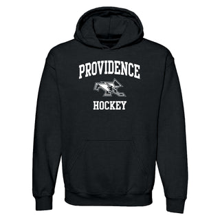Providence Friars Arch Logo Hockey Hoodie - Black