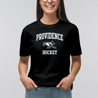 Providence Friars Arch Logo Hockey T-Shirt - Black