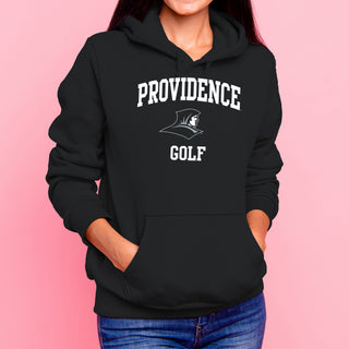 Providence Friars Arch Logo Golf Hoodie - Black