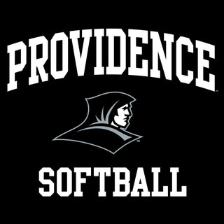Providence Friars Arch Logo Softball Hoodie - Black