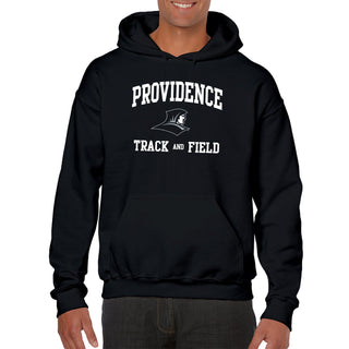 Providence Friars Arch Logo Track & Field Hoodie - Black