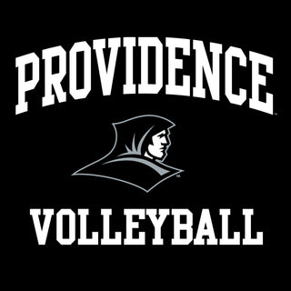 Providence Friars Arch Logo Volleyball T-Shirt - Black