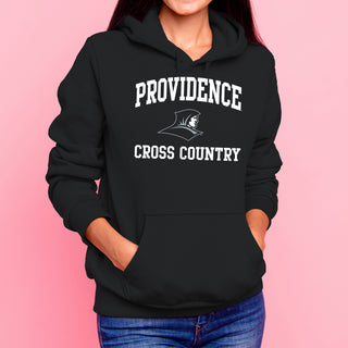 Providence Friars Arch Logo Cross Country Hoodie - Black
