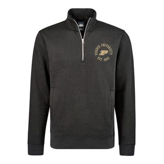 Purdue Old School Circle JA BTB 1/4 Zip