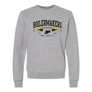 Purdue Ribbon Flight JA BTB Crewneck - Oxford