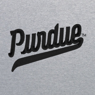 Purdue Script EMB Womens Softstyle Pique Polo