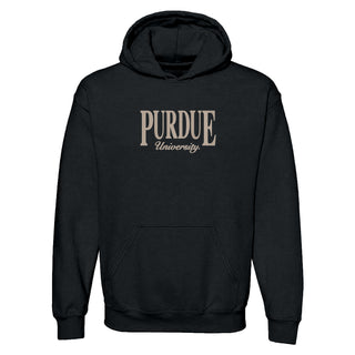 Purdue Classic Rally EMB JA BTB Fleece Hoodie - Black