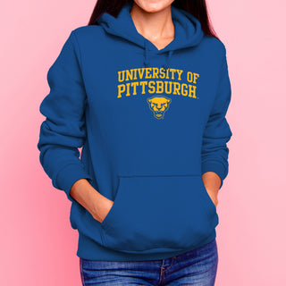 Pittsburgh Panthers Arch Logo Hoodie - Royal