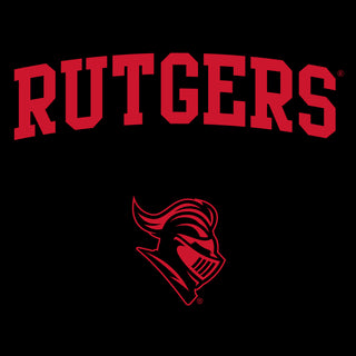 Rutgers University Scarlet Knights Arch Logo Youth T-Shirt - Black