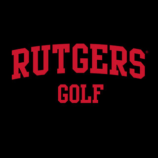Rutgers Scarlet Knights Arch Logo Golf T-Shirt - Black