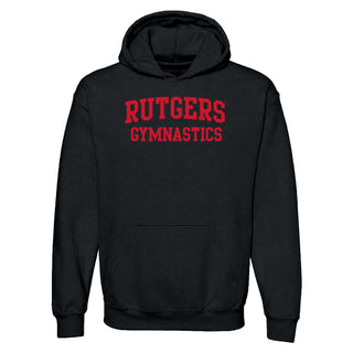 Rutgers Scarlet Knights Arch Logo Gymnastics Hoodie - Black