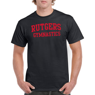 Rutgers Scarlet Knights Arch Logo Gymnastics T-Shirt - Black