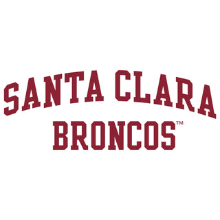 Santa Clara Broncos Arch Logo Women's T-Shirt