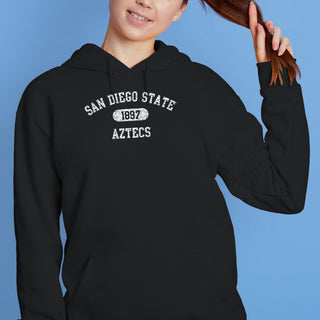 San Diego State Aztecs Athletic Arch Hoodie - Black