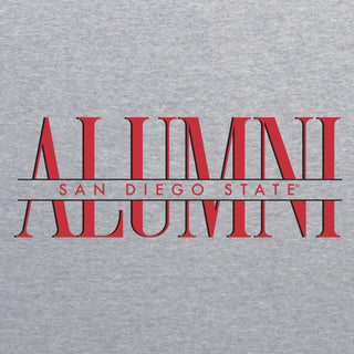 San Diego State Aztecs Classic Alumni T-Shirt - Sport Grey