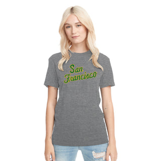 San Francisco Dons Script Logo NLA Triblend T-Shirt