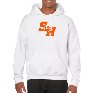 Sam Houston State University Bearkats Primary Logo Hoodie - White