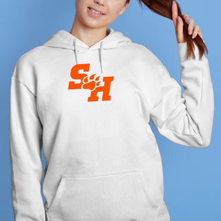 Sam Houston State University Bearkats Primary Logo Hoodie - White