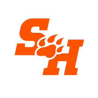 Sam Houston State University Bearkats Primary Logo Short Sleeve Youth T Shirt - White