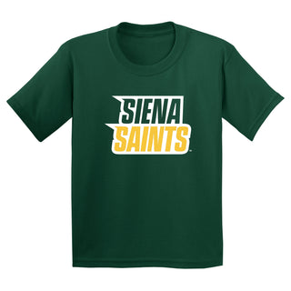 Siena University Basic Block Youth T-Shirt - Forest