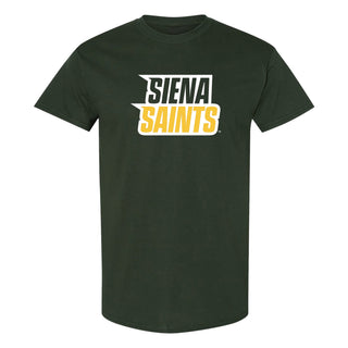 Siena University Basic Block T-Shirt - Forest