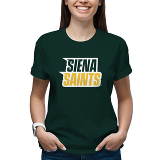 Siena University Basic Block T-Shirt - Forest