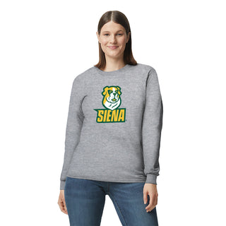 Siena University Primary Logo Long Sleeve
