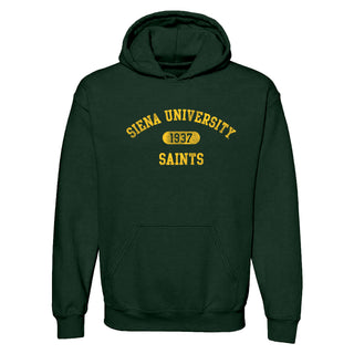 Siena University Athletic Arch Hoodie - Forest
