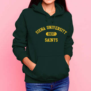 Siena University Athletic Arch Hoodie - Forest