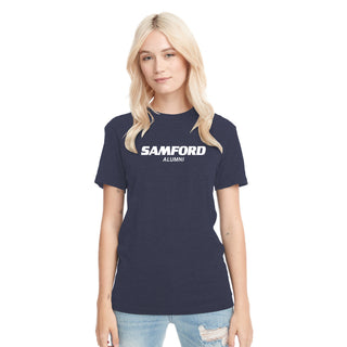 Samford Alumni Block NLA Triblend T-Shirt - Vintage Navy