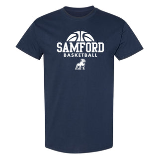 Samford Basketball Hype T-Shirt - Navy