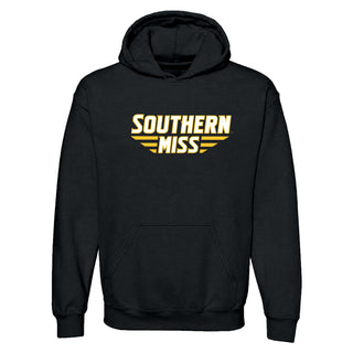 Southern Mississippi Basic Block Hoodie - Black