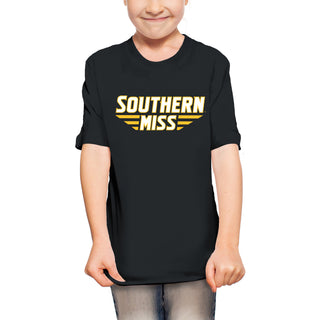 Southern Mississippi Basic Block Youth T-Shirt - Black