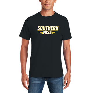 Southern Mississippi Basic Block T-Shirt - Black