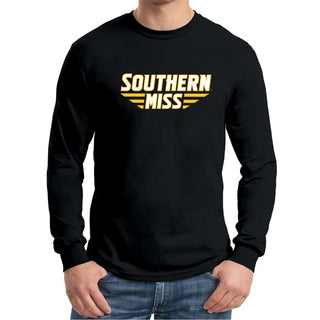 Southern Mississippi Basic Block Long Sleeve - Black