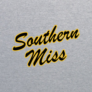 Southern Mississippi Script Logo Crewneck - Sport Grey