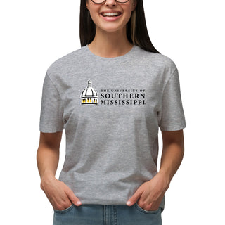 Southern Mississippi Institutional Logo T-Shirt - Sport Grey