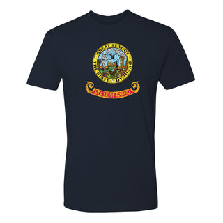 Idaho State Flag NLA T-Shirt - Midnight Navy