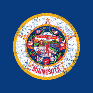 Minnesota State Flag NLA T-Shirt - Royal